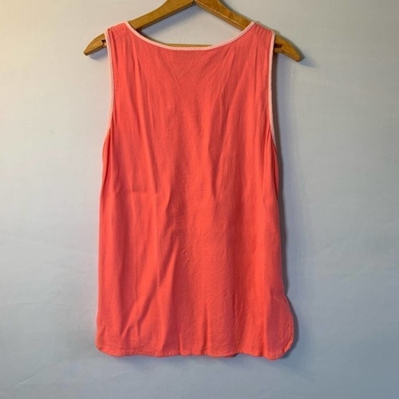 5/ $25 ANN Taylor Loft Pink Sleeveless blouse S - Picture 5 of 6